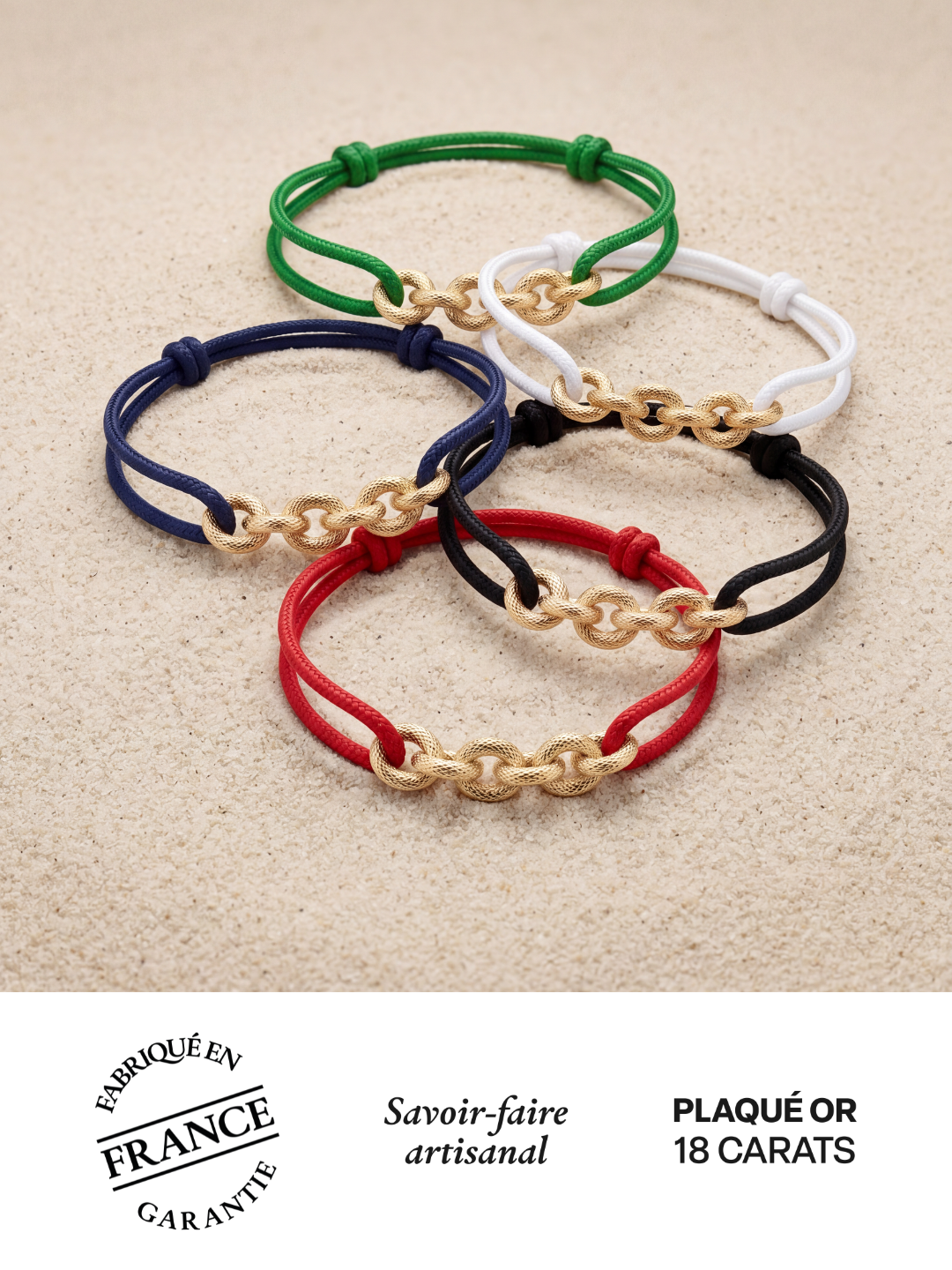 Bracelet Renaissance Cordon Chaîne