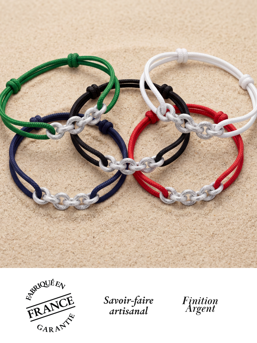 Bracelet Renaissance Cordon Chaîne