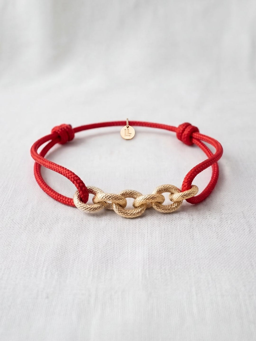 Bracelet Femme Cordon & Chaîne Plaqué Or ou Argent | Balloul Paris