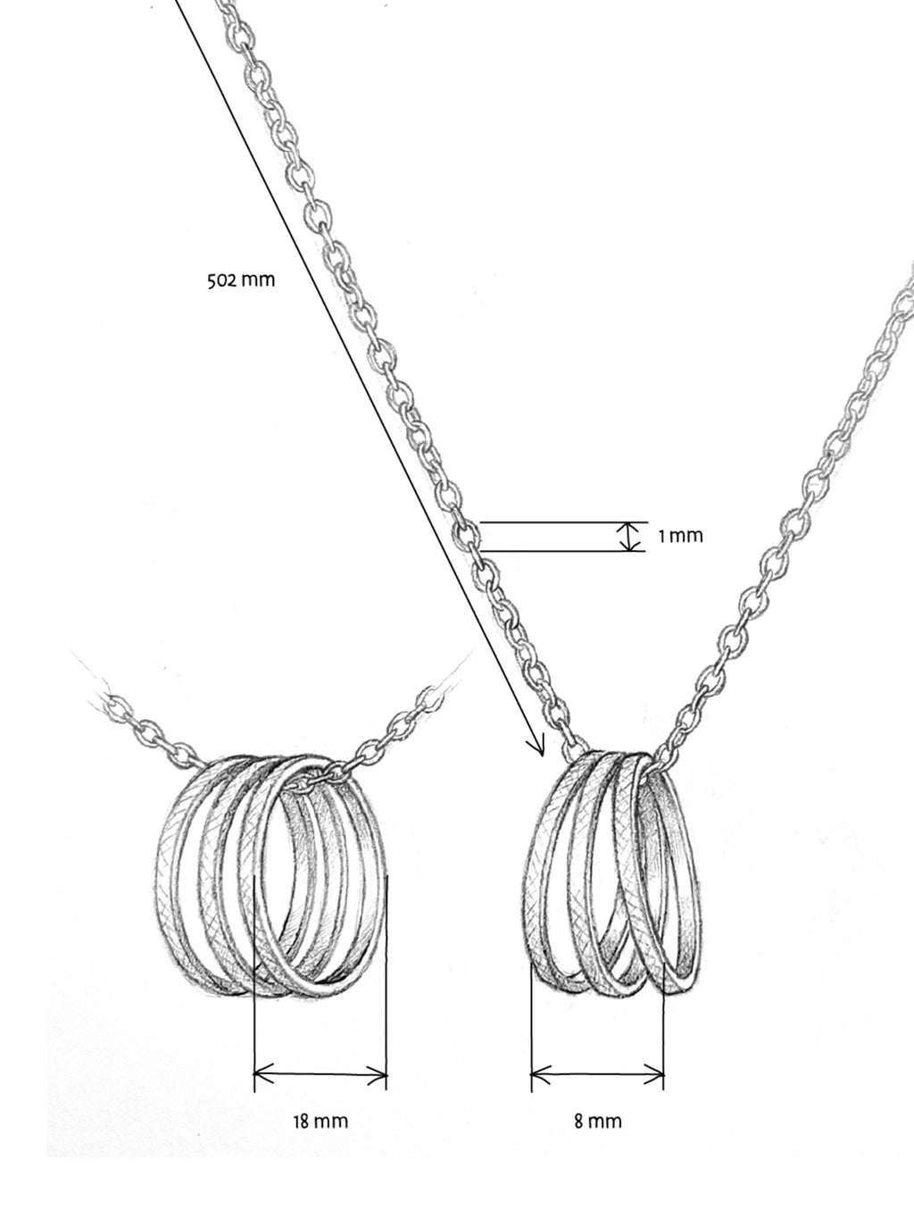 Collier Homme avec Pendentif Rond Finition Argent au Motif Matelassé | Balloul Paris