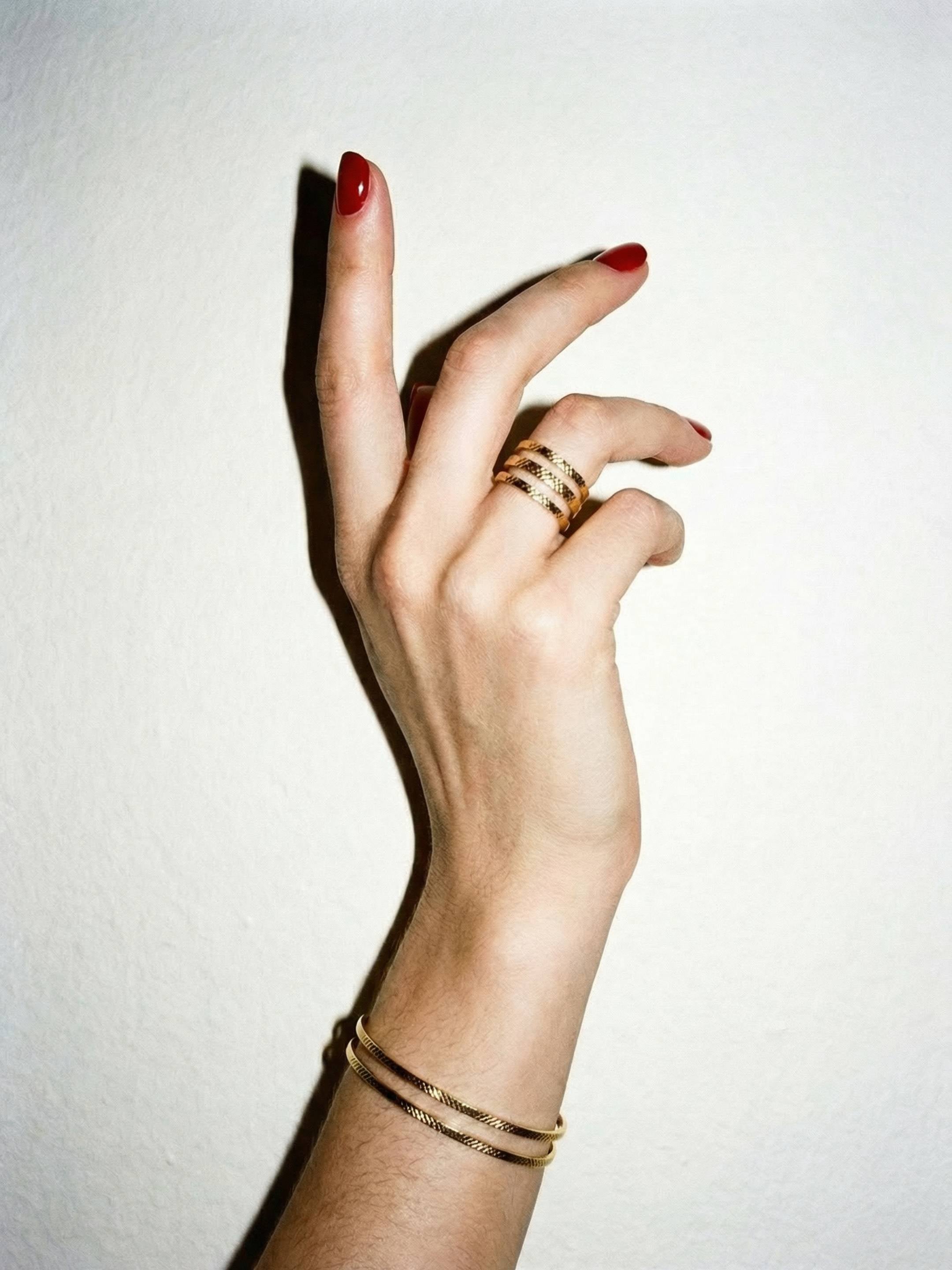 Parure Bracelet Jonc & Bague Ajustable en Plaqué Or 18 carats | Balloul Paris